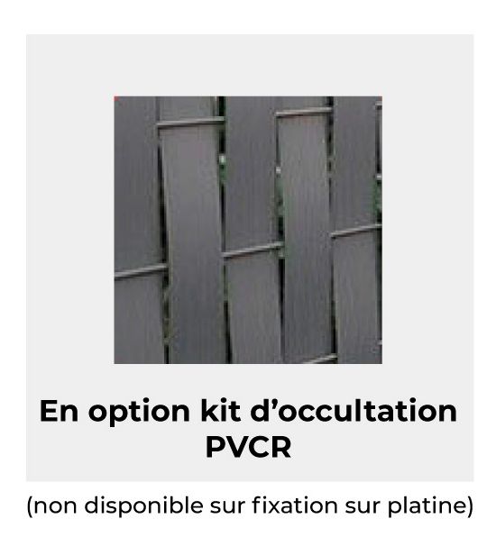 Option Kit d'Occultation PVCR